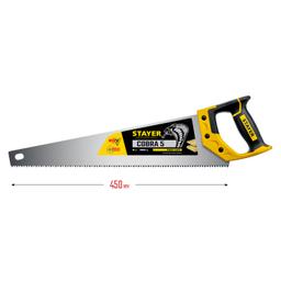 STAYER Cobra 5, 450 мм, ножовка по дереву, Professional (1506-45) - 7
