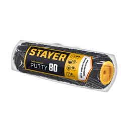 STAYER PUTTY 80 мм, 240 мм, 8 мм ручка, ролик для шпатлевки, PROFESSIONAL (02642-24) - 2