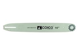 ПШС-1650380POH Пильная шина 16" СОЮЗ, паз 1,3мм, 3/8", 57зв, хвостовик POH(OREGON K095/A095) - 1