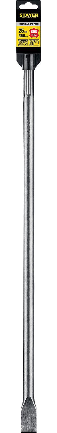 STAYER Gorilla Force, 25 x 600 мм, SDS-max, пикообразное зубило, Professional (29392-25-600) - 2