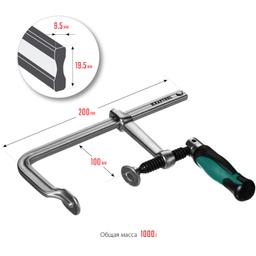KRAFTOOL  Forge FF-200/100, 100 х 200 мм, цельнокованая струбцина F (32014-100-200) - 7