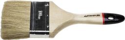STAYER UNIVERSAL - EURO, 100 мм, 4", светлая натуральная щетина, деревянная ручка, все виды ЛКМ, плоская кисть (0102-100) - 1