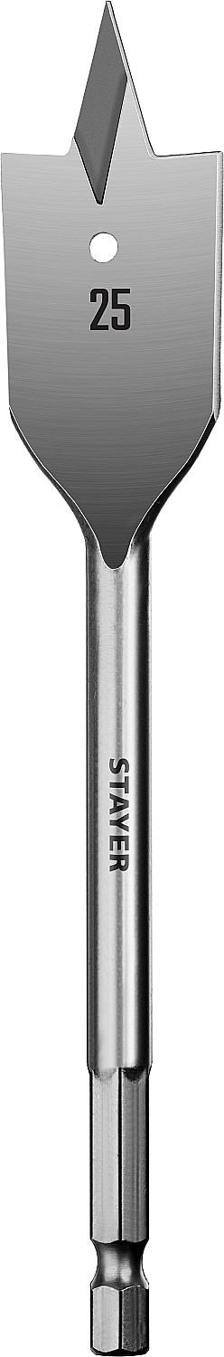 STAYER Flat, 25 x 152 мм, перовое, cверло по дереву (2950-25) - 1