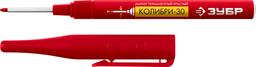 ЗУБР  КОЛИБРИ-30 1 мм, заостренный, красный, Перманентный маркер, ПРОФЕССИОНАЛ (06338-3) - 1