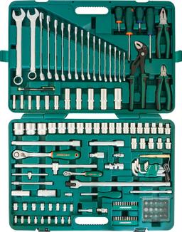 S04H524142S Набор инструмента универсальный 1/4", 1/2"DR, 142 предмета - 1