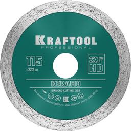KRAFTOOL Keramo, 115 мм, (22.2 мм, 10 х 2.2 мм), сегментированный алмазный диск (36684-115) - 1