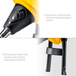 STAYER PRO 7, d 7 мм, 7 г/мин, электрический, пистолет термоклеевой, Professional (0681-07) - 2