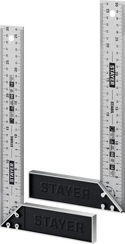 STAYER 300 мм, столярный угольник, Professional (3431-30) - 3