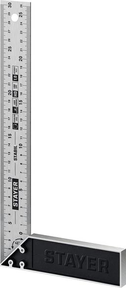 STAYER 300 мм, столярный угольник, Professional (3431-30) - 4