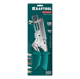 KRAFTOOL PELIKAN 120 до 120 мм, Удлиненные угловые ножницы для пластмассовых и резиновых профилей (23370) - 2