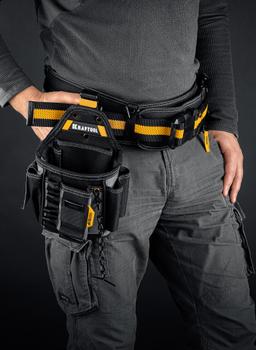 KRAFTOOL KP-13E поясная сумка с быстросъёмным креплением FastClip, 280 х 200 мм (38772) - 9