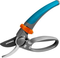 GRINDA P-57, 210 мм, с двухкомпонентными эргономичными рукоятками, с эфесом, плоскостной секатор, PROLine (423457) - 4