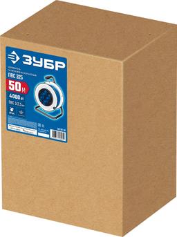 ЗУБР ПВС-325, ПВС, 3 x 2.5 мм2, 50 м, 4000 Вт, IP44, силовой удлинитель на стальной катушке, Профессионал (55102-50) - 3