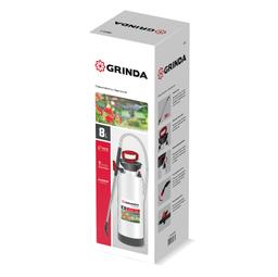 GRINDA TS-8, 8 л, широкая горловина, устойчивое днище, переносной опрыскиватель (8-425117) - 8
