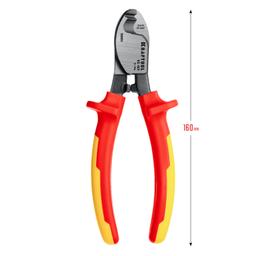 KRAFTOOL KS-16V, d 9мм, 160мм, кабелерез (23333-16V) - 9