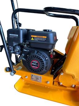 Виброплита TOR C-60(X)  67кг, 15кН (Loncin) бак, коврик, колесный комплект - 6