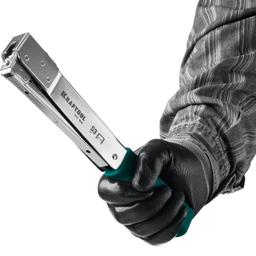 KRAFTOOL HAMMER TACKER, тип 53 (A/10/JT21) 23GA (6 - 10 мм), высокоскоростной стальной скобозабиватель (3153) - 7