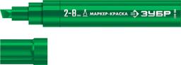 ЗУБР МК-800 2-8 мм, клиновидный, зеленый, экстрабольшой объем, Маркер-краска, ПРОФЕССИОНАЛ (06327-4) - 1