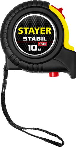 STAYER Stabil, 10 м х 25 мм, рулетка с двухсторонней шкалой, Professional (34131-10) - 3