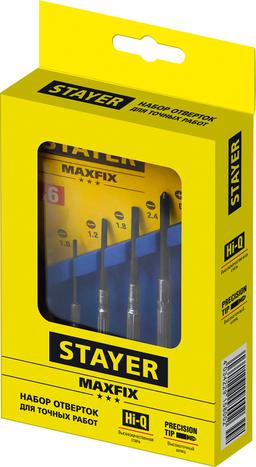 STAYER 6 предм., часовые отвертки (2560-H6) - 2