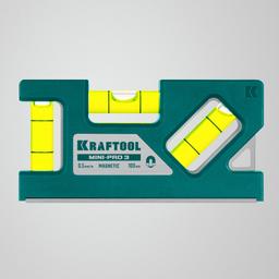 KRAFTOOL Mini-Pro 3, 100 мм, магнитный компактный уровень (34861-010) - 4