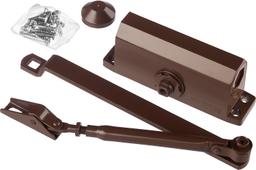 STAYER MAXComfort, до 80 кг, коричневый серебро, дверной доводчик (37917-80) - 3