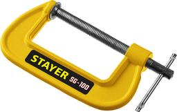 STAYER SG-100, 100 мм, чугунная струбцина G (3215-100) - 1
