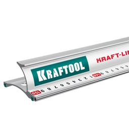 KRAFTOOL  KRAFT-LINE, 1.5 м, усиленная алюминиевая линейка со стальной направляющей (34275-150) - 10
