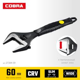 STAYER Cobra, 300/60 мм, разводной ключ, Professional (27264-30) - 3