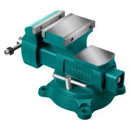 KRAFTOOL Reversible 140 мм, расход 273 мм, Слесарные тиски (32705-140) - 17