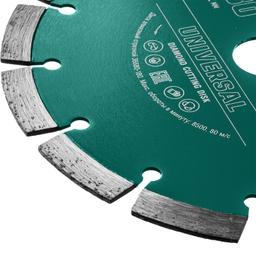 KRAFTOOL Universal, 115 мм, (22.2 мм, 10 х 2.2мм), сегментный алмазный диск (36680-115) - 4