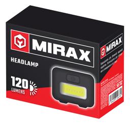 MIRAX 120 лм, 3 режима, налобный фонарь, 3ААА (56702) - 2