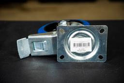 Колесо поворотное резина SRCLb 63 160 мм с тормозом (F),  1024397 - 8