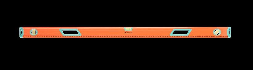 2015-05-1200 Уровень АНТИУДАРНЫЙ, МАГНИТНЫЙ, 3 глазка 1200мм Sturm!