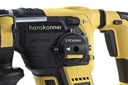 Аккумуляторный перфоратор Hanskonner PLATINUM HRH1827BL 2,8Дж, 3реж - 12