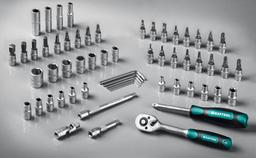 KRAFTOOL X-Drive, 57 предм., (1/4"), универсальный набор инструмента (27885-H57) - 2