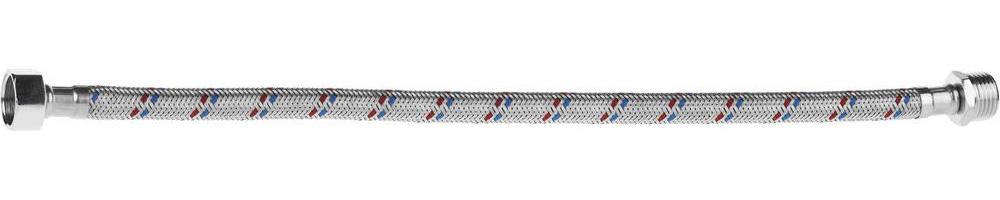 STAYER  1/2", 0.4 м, гайка-штуцер, гибкая подводка для воды, Professional (51015-G/S-040)