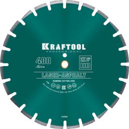 KRAFTOOL Laser-Asphalt, 400 мм, (25.4/20 мм, 10 х 3.4 мм), сегментный алмазный диск (36687-400) - 1