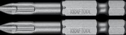 KRAFTOOL  X-Drive PH2, 50 мм, 2 шт, торсионные биты (26121-2-50-2) - 1
