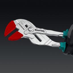 KRAFTOOL Vise-Wrench сменные защитные накладки на губки, для клещей 250 мм, набор из 3-х пар (22067-S3) - 8