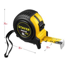 STAYER  5 м х 25 мм, рулетка (34025-05-25) - 4