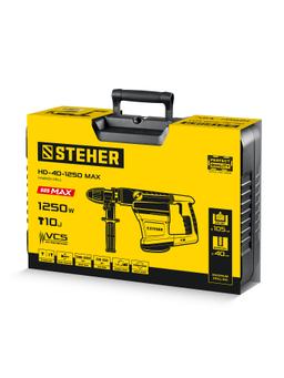 STEHER 40 мм, 1250 Вт, перфоратор SDS-Max (HD-40-1250 MAX) - 4