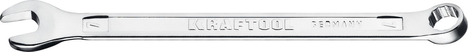 KRAFTOOL  7 мм, комбинированный гаечный ключ (27079-07)