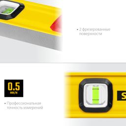 STAYER PRO STABIL, 2000 мм, усиленный профиль, уровень с поворотным глазком, Professional (3471-200) - 5
