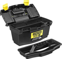 STAYER VEGA-16, 410 x 210 x 230 мм, (16"), пластиковый ящик для инструментов (38105-16) - 2