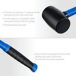 ЗУБР 680 г, чёрная, резиновая киянка, Профессионал (20532-680) - 3