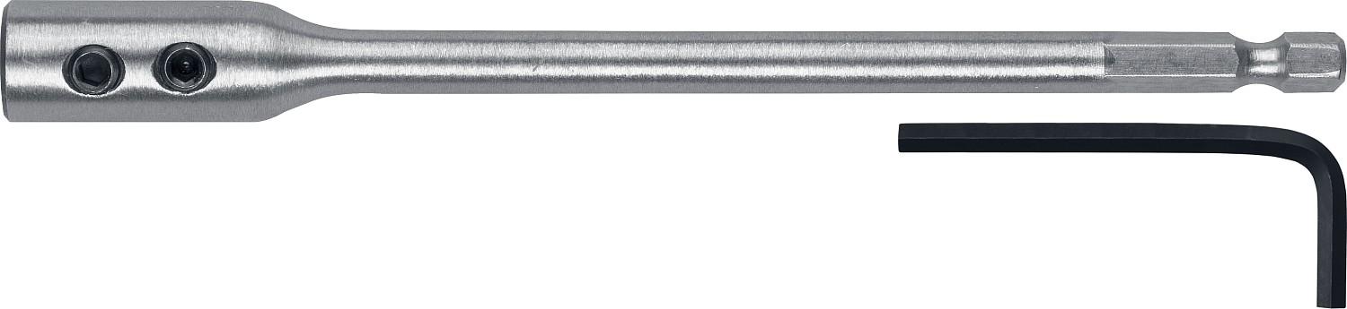 ЗУБР 150 мм, хвостовик HEX 1/4", удлинитель с имбусовым ключом для перовых сверл (29507-150)