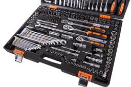 Набор инструментов, 1/2", 1/4", CrV, в кейсе 142 предм Вихрь - 3