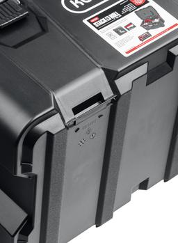 KETER  STACKNROLL, 525 х 345 х 260 мм, (21"), пластиковый ящик с крышкой (38398) - 7