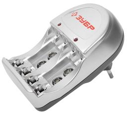 ЗУБР AAA/AA, 4 шт, до 6 часов, зарядное устройство (59233-4) - 1